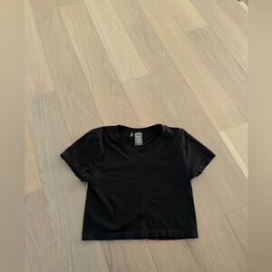 GEREAT CONDITION Aritzia Sunday Best Seamless Crop T Shirt